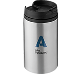 Personalised Bainbridge 250ml Double Wall Stainless Steel Travel Tumblers in a choice of colours