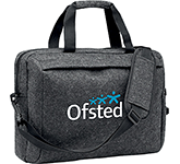 Sustainable promotions with our Wrexham RPET Felt Laptop Bags printed with your brand logo