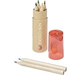 Branded London 6 Piece Coloured Pencil Sets at GoPromotional