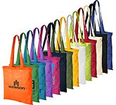 Printed promotional Charlesworth Non-Woven Convention Bags with your corporate logo and message at GoPromotional