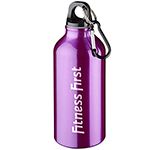Michigan 400ml Carabiner Aluminium Water Bottle Branded With Your Logo