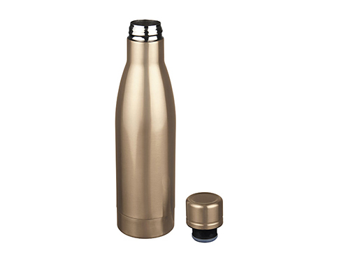 Serenity 500ml Copper Vacuum Insulated Sports Bottles - Rose Gold