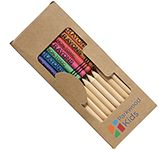Branded Tokyo 19 Piece Pencil & Crayon Sets for school promotions