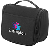Printed promotional Atlantis Suite Toiletry Bags with your logo at GoPromotional