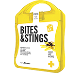 Branded MyKit Bites & Stings First Aid Survival Cases for summer promotions at GoPromotional