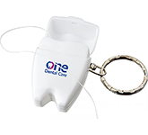 Smile Dental Floss Keychain