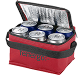 Low cost branded Buttercup 6 Can Budget Cooler Bags for your next marketing campaign by GoPromotional