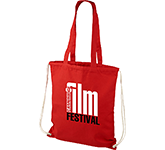 London Metro Cotton Drawstring Bags in a choice of colours printed with your logo