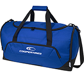 Bespoke printed eco-friendly Triathalon GRS RPET Gym Duffle Bags at GoPromotional