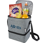 Branded Adventure GRS RPET 9 Can Cooler Lunch Bags for eco-friendly marketing at GoPromotional