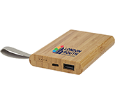 Eco-friendly Arden Bamboo Power Banks for sustainable promotions