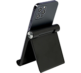 Promo Vega Smartphone & Tablet Stands in black from GoPromotional