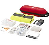 Logo Branded Voyager 48 Piece Car First Aid Kits At GoPromotional