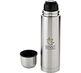Branded Denver 750ml Stainless Steel Isolating Vacuum Flasks for outdoor promotions at GoPromotional