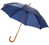 Logo printed Oxford Classic WoodCrook Umbrellas at GoPromotional