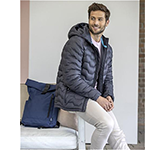 Eco-friendly Derwent Mens GRS Recycled Insulated Down Jackets for sustainable promotions