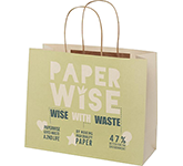 Printed Stockley Agricultural Waste Twist Handled Paper Bags - Large