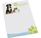 Branded A4 Notepads printed to each sheet with your logo at GoPromotional