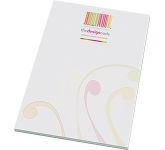 A5 Notepads branded with your company logo for office promotions at GoPromotional