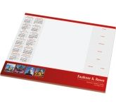 50 Sheet A2 Desk Pads printed with your design for office promo incentive giveaways