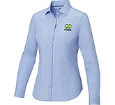 Cuprite Womens Long Sleeve Organic Shirts for eco-friendly workwear