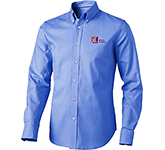 Corporate branded Vaillant Long Sleeve Oxford Shirts at GoPromotional