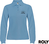 Roly Estrella Long Sleeve Polo Shirts in many colourways custom branded