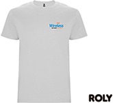 Personalised Roly Stafford T-Shirts in White at GoPromotional