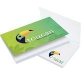 Personalised A7 Covered Sticky Notes with your logo at GoPromotional