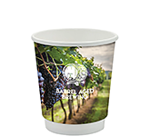 Double Walled Cubano Paper Cup - Full Colour - 230ml