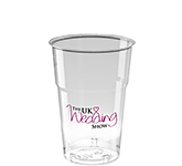 Custom logo printed 120ml Edinburgh Disposable Plastic Tasting Glasses for raising brand awareness