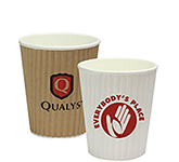 Rippled Java Paper Cup - 230ml