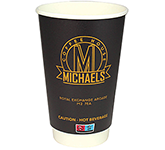 Enviro Recyclable Double Walled Paper Cup - Full Colour - 455ml