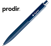 Prodir DS4 Square Pens printed with your logo featuring a soft touch finish