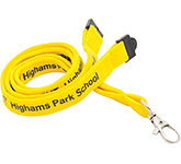 Personalised 15mm Tube Polyester Lanyards at GoPromotional