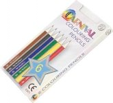 Carnival Six Pack Of Mini Colouring Pencils for event giveaways at GoPromotional