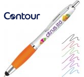 Contour Digital Touch Stylus Pens printed in full colour at GoPromotional