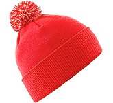 Beechfield Snowstar Bobble Beanie Hats in a range of colours at GoPromotional