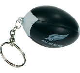Rugby Ball Keyring Stress Toys printed with your club logo at GoPromotional