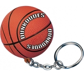 Personalised Basketball Keyring Stress Toys for fan promotional giveaways
