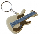 Guitar Keyring Stress Toys personalised at Gopromotional