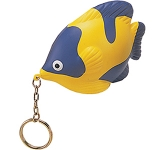 Tropical Fish Keyring Stress Toys personalised with a company logo at GoPromotional