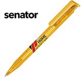Branded Senator Super Hit Frosted Pens with your logo