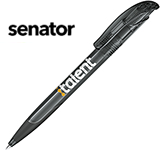 Senator Challenger Soft Grip Pen - Clear