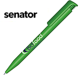 Printed Senator Super Hit Recycled Pens for greener promotional marketing
