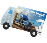 ColourBrite Lorry Shaped Mint Cards with full colour printing