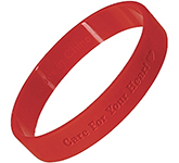 Silicone Wristbands - Debossed