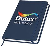 Branded Shine A5 Soft Feel Notebooks at GoPromotional