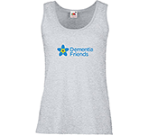Fruit Of The Loom Womens Value Weight Womens Vests printed with your event details at GoPromotional