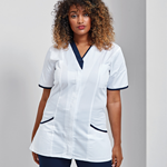 Promotional Premier Daisy Healthcare Tunics branded with your logo at GoPromotional